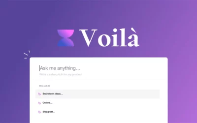 Unlocking the Power of Voilà: Revolutionizing Content Generation with AI